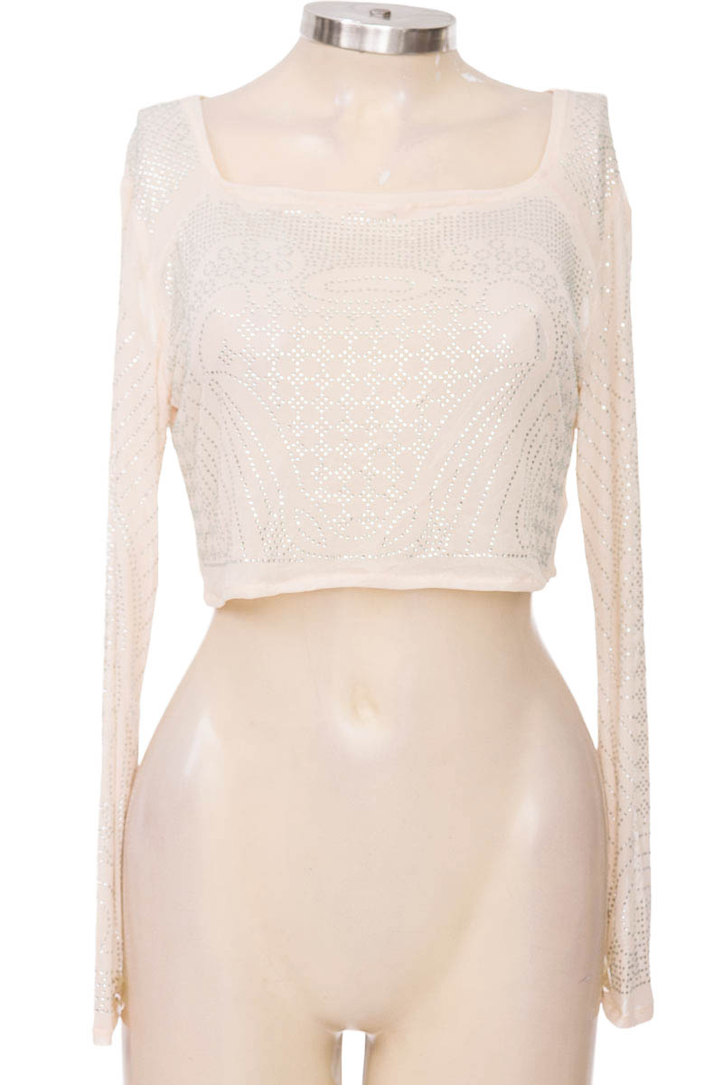 Top / Camiseta color Beige - Follow me 