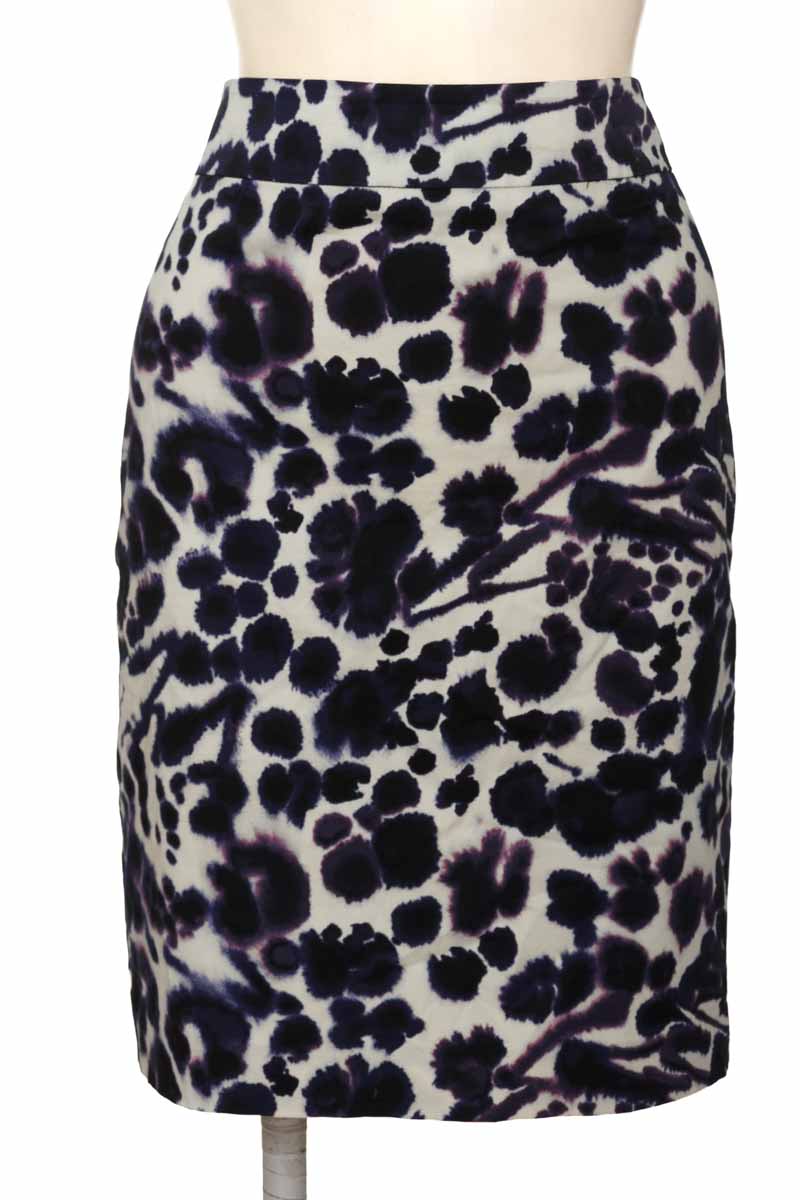 Falda color Estampado - Ann Taylor