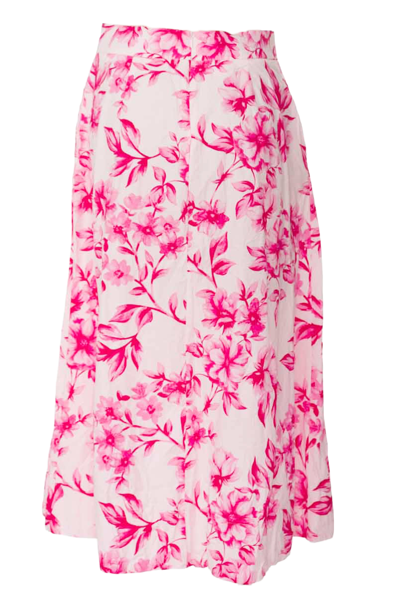 Falda color Fucsia - Zara