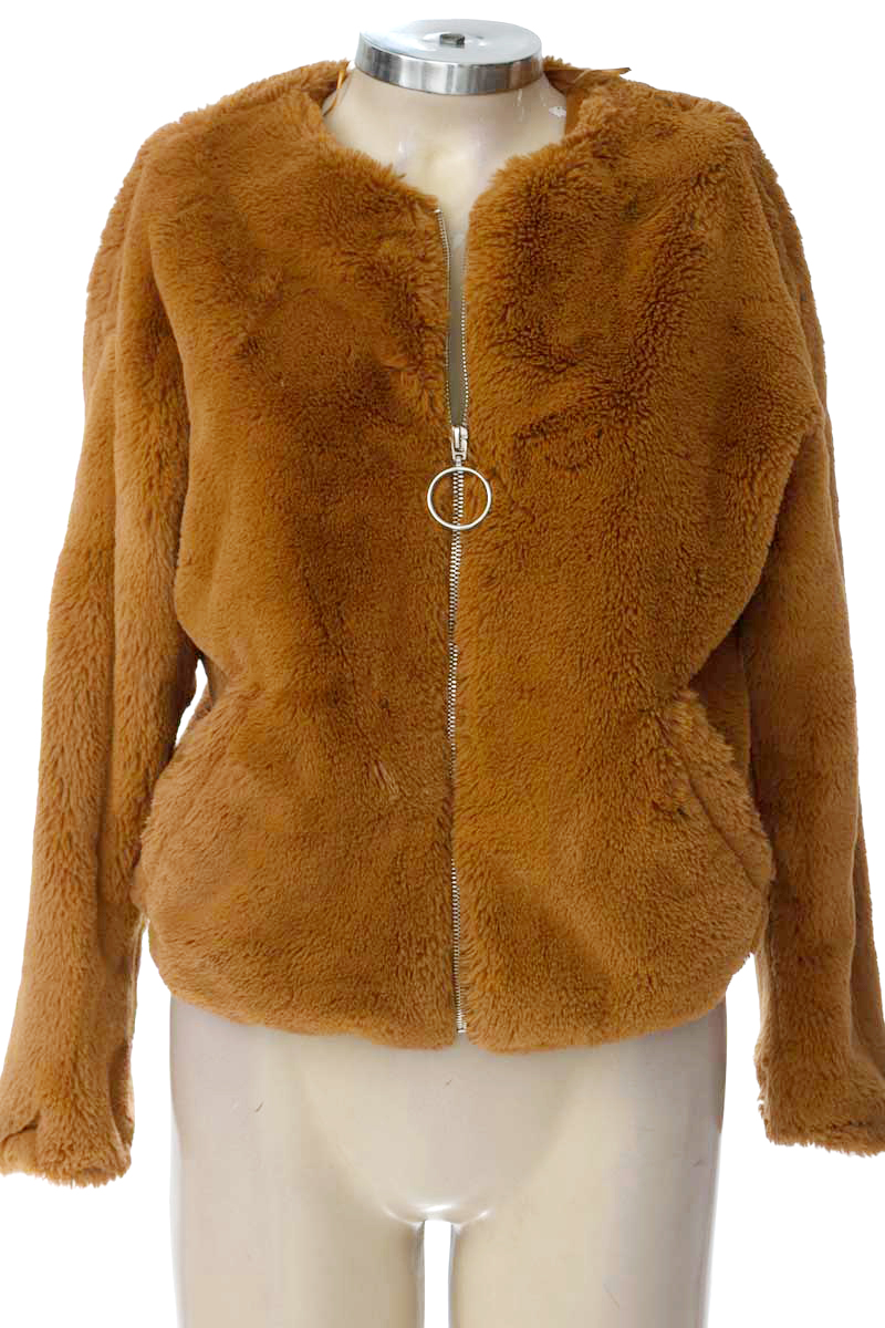 Chaqueta / Abrigo color Café - Bershka