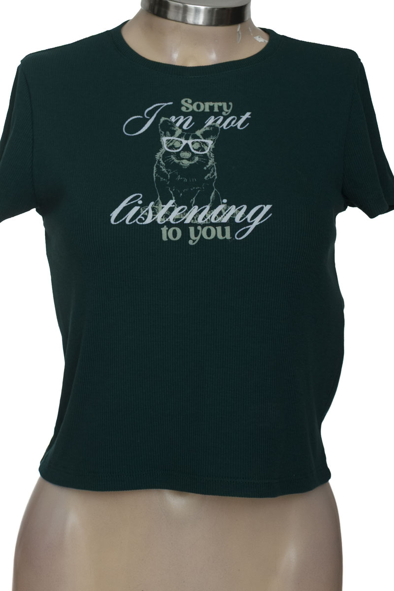 Top / Camiseta color Verde - Koaj