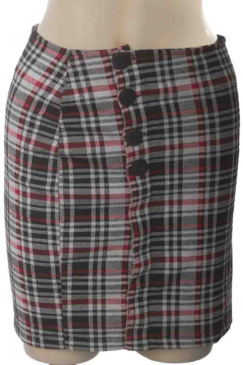 Falda color Gris - ClickFive