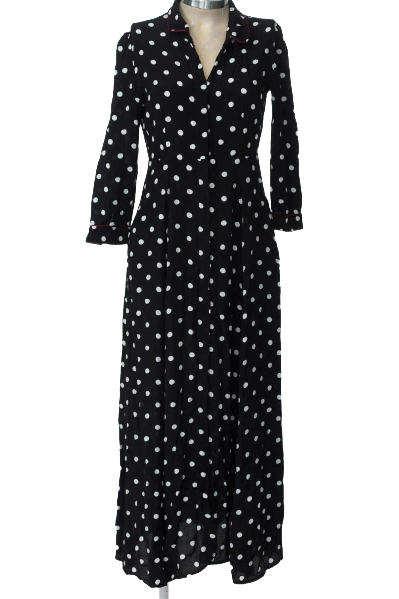 Vestido / Enterizo color Negro - Zara