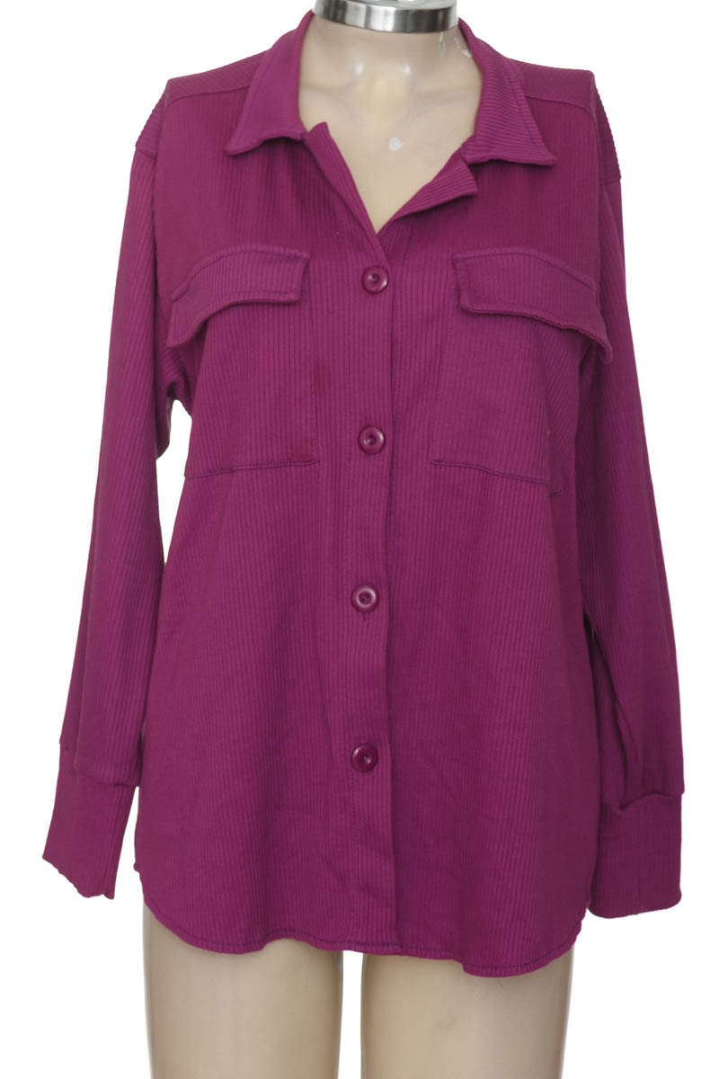Chaqueta / Abrigo color Morado - La bonita