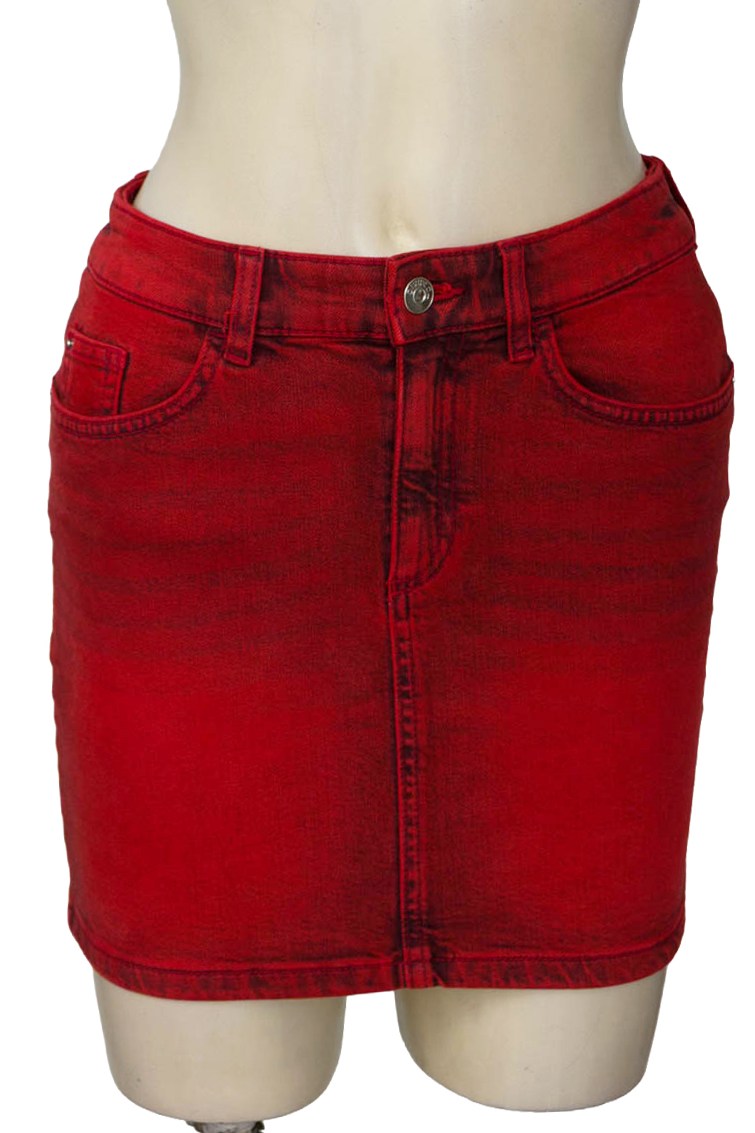 Falda color Rojo - Divided by H&M