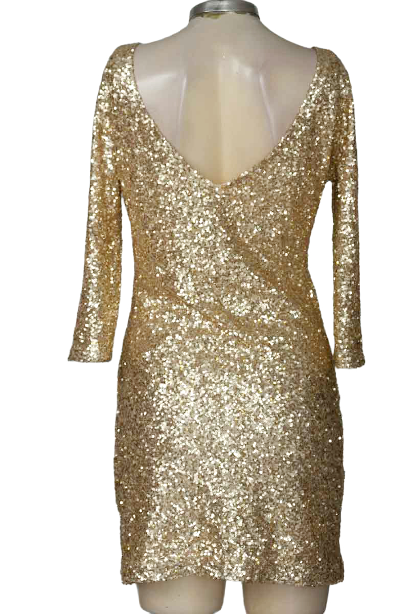 Vestido / Enterizo color Dorado - Forever 21