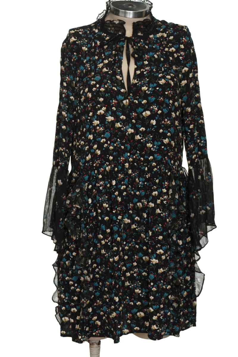 Vestido / Enterizo color Negro - Zara