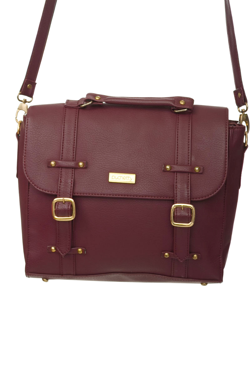 Cartera / Bolso / Monedero color Vinotinto - Puchetty
