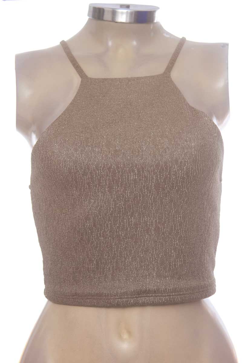 Top / Camiseta color Café - MATTELSA