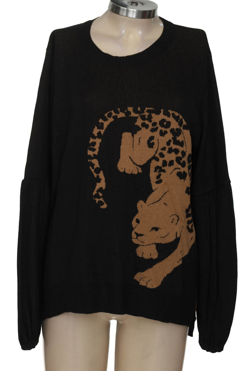 Sweater color Negro - Lobo.Rosa