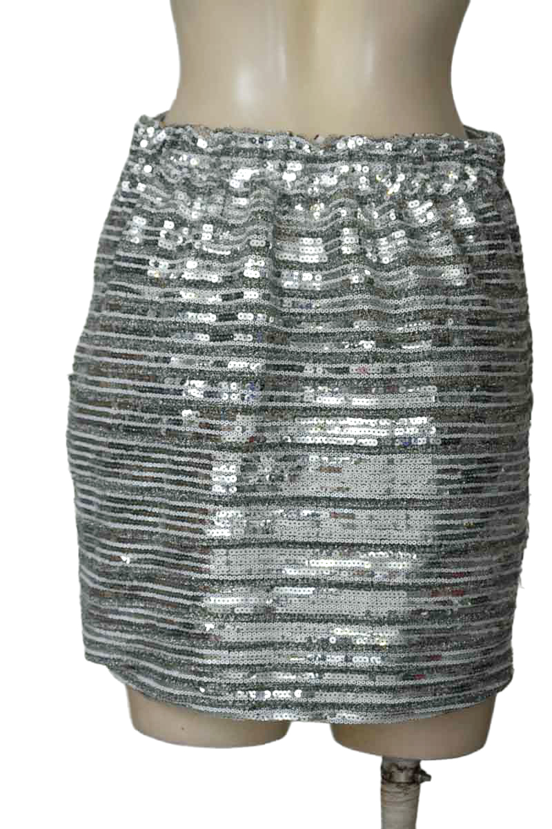 Falda color Plateado - Tennis