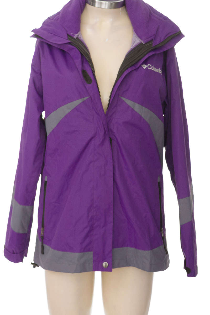 Chaqueta / Abrigo color Morado - Columbia