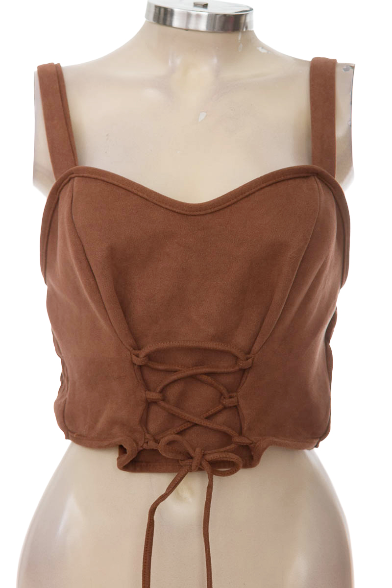 Top / Camiseta color Café - Pacifika