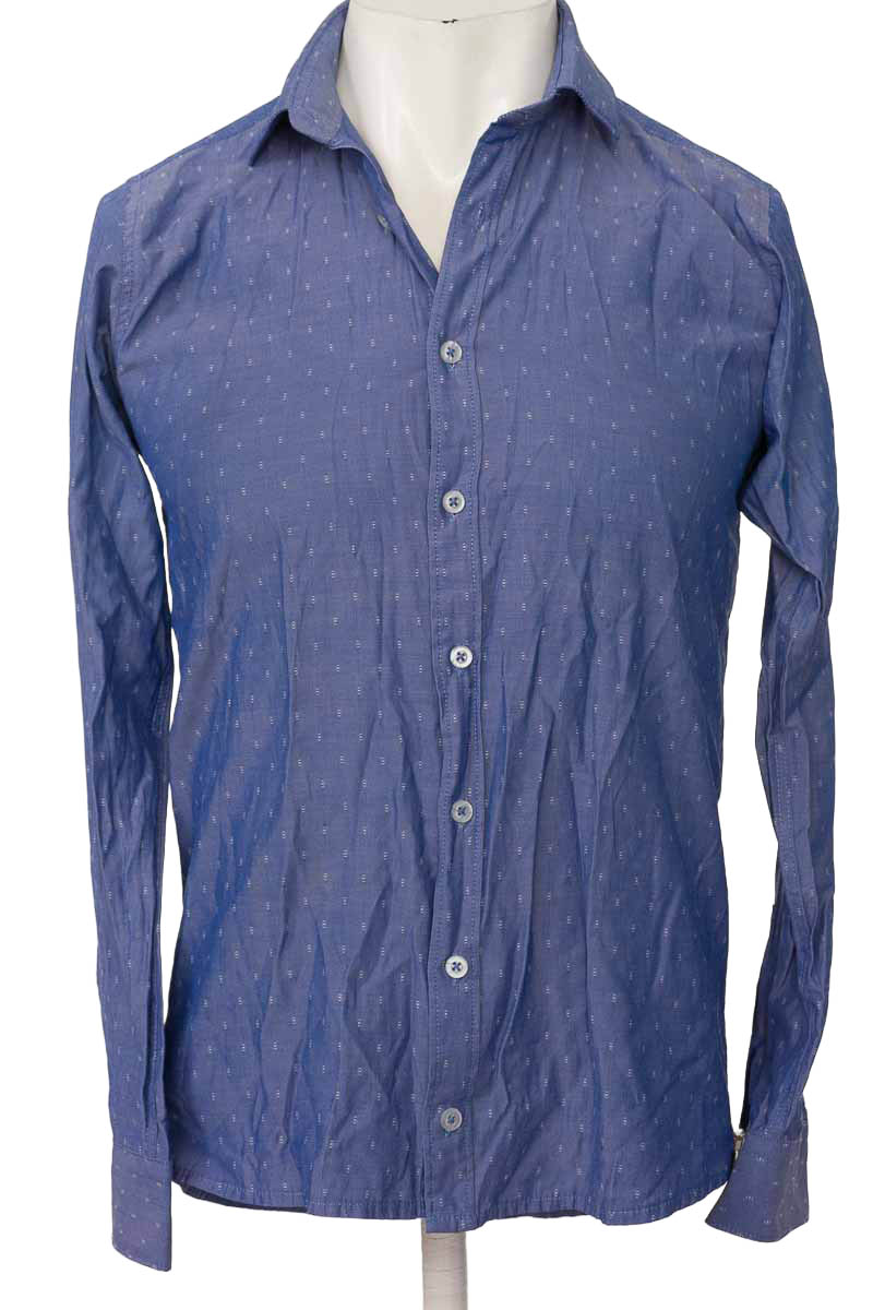 Camisa color Azul - Camiseria Europea