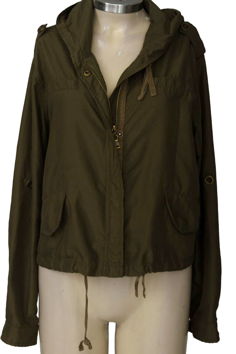 Chaqueta / Abrigo color Verde - Forever 21