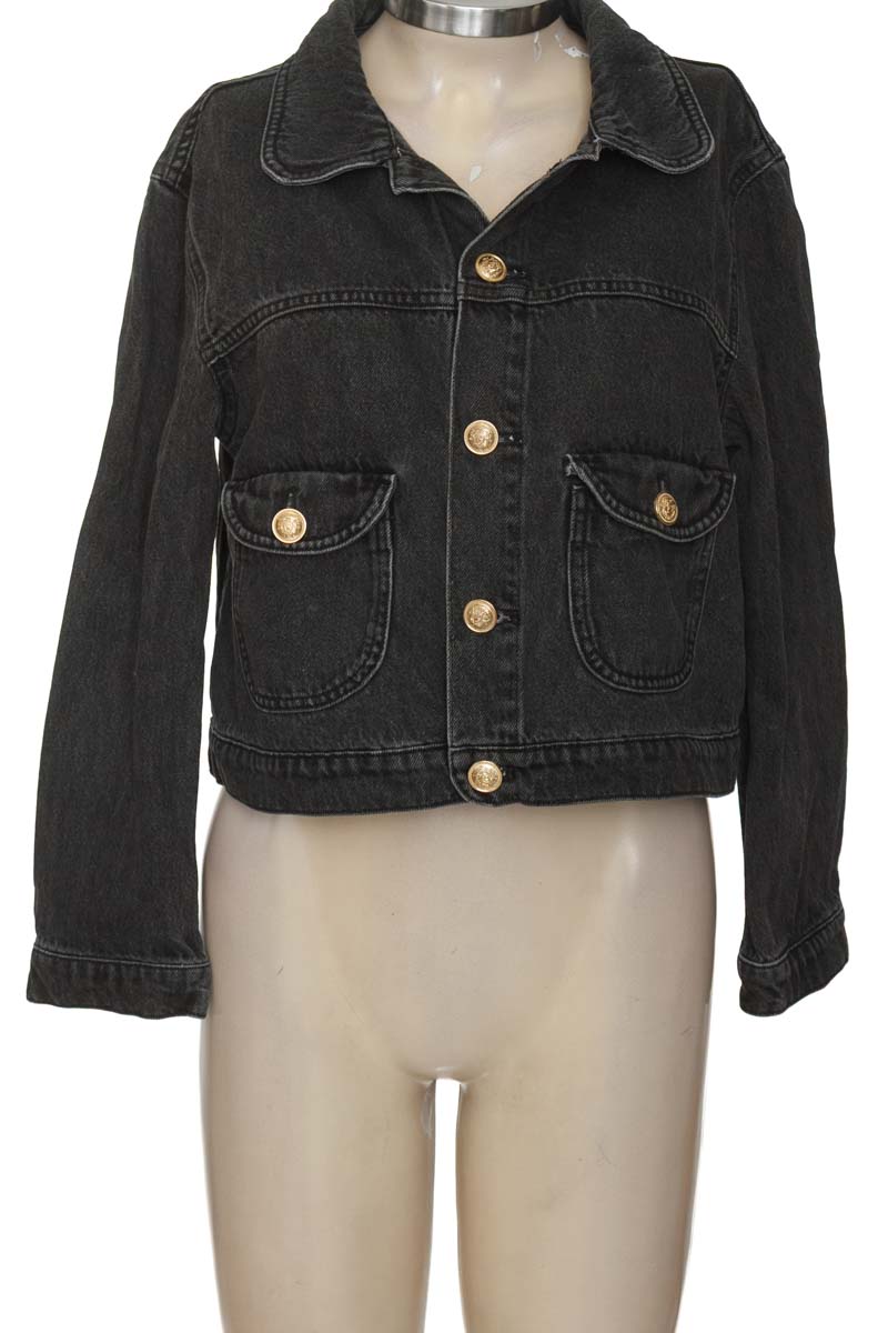 Chaqueta / Abrigo color Negro - Divided by H&M