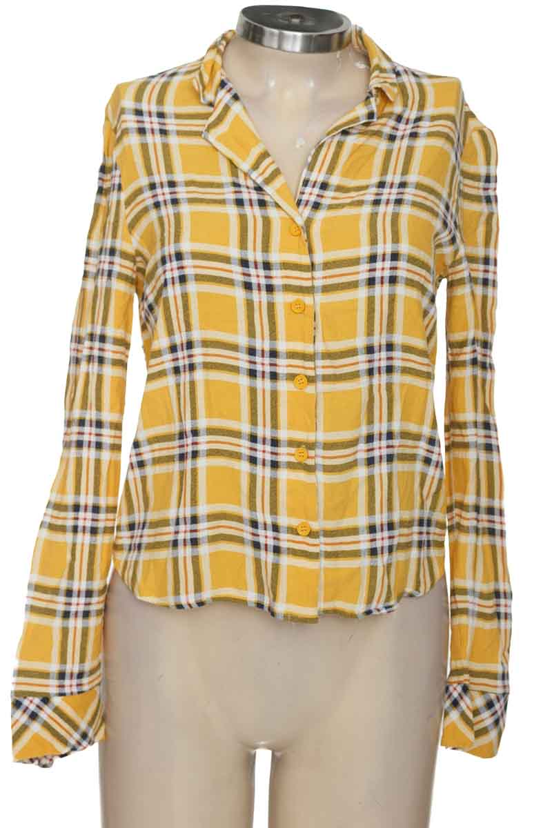 Blusa color Mostaza - Bershka