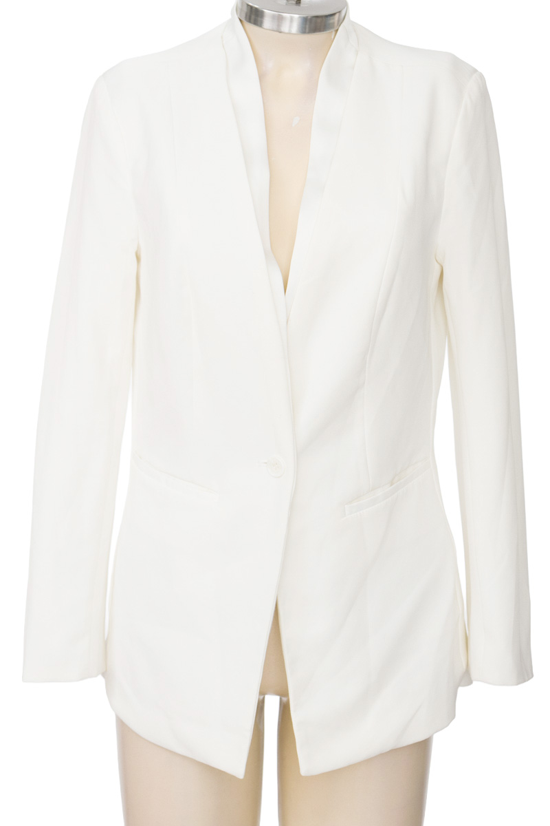 Chaqueta / Abrigo color Blanco - NAF NAF