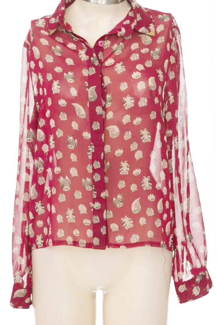 Blusa color Vinotinto - EGOIST