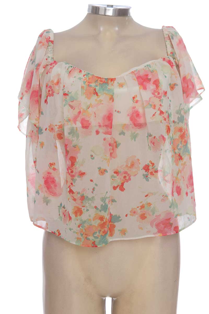 Top / Camiseta color Beige - Zara
