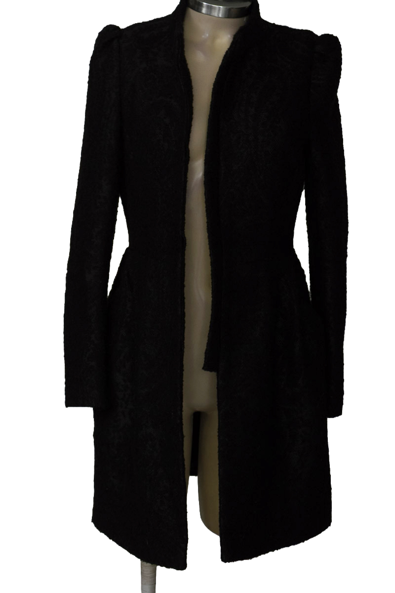 Chaqueta / Abrigo color Negro - Zara