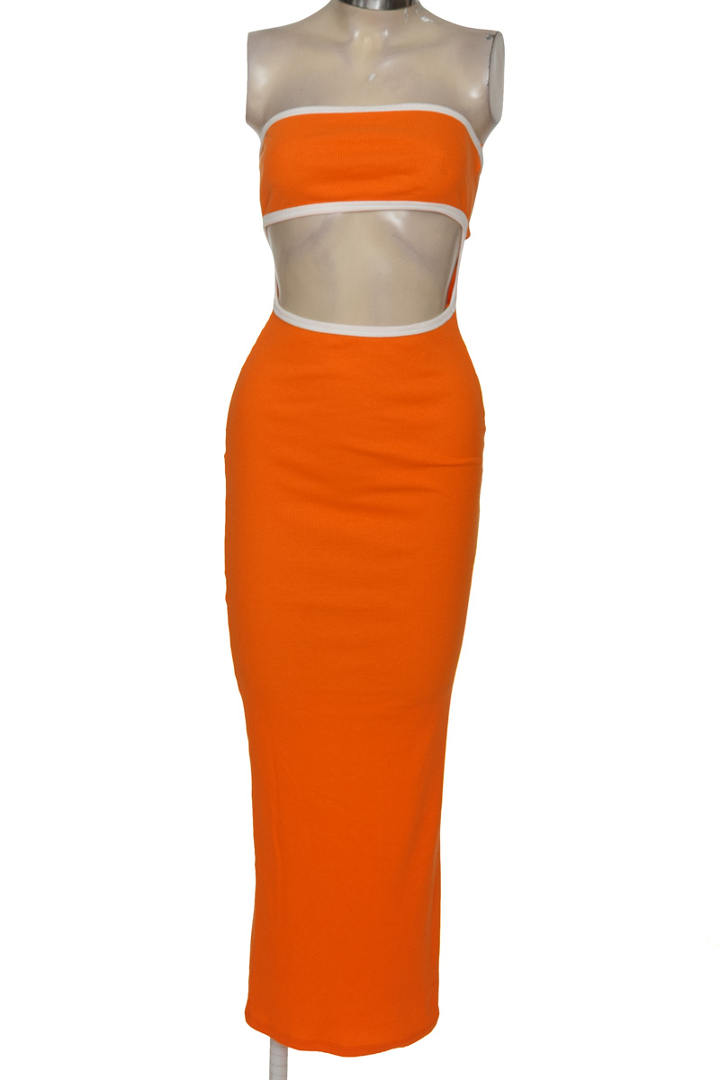 Vestido / Enterizo color Naranja - Mercedes Campuzano