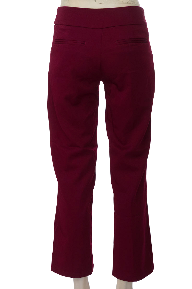 Pantalones color Vinotinto - Yubarta