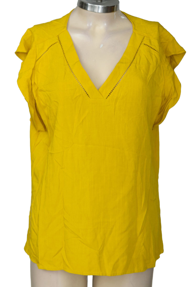Top / Camiseta color Mostaza - Esprit