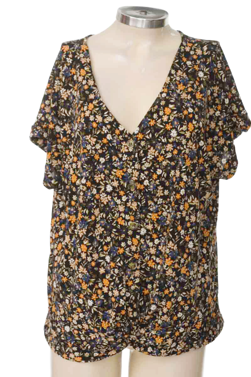 Blusa color Negro - Flower & Feather