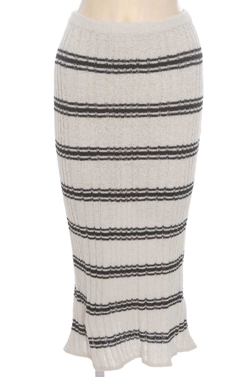 Falda color Blanco - Divided by H&M