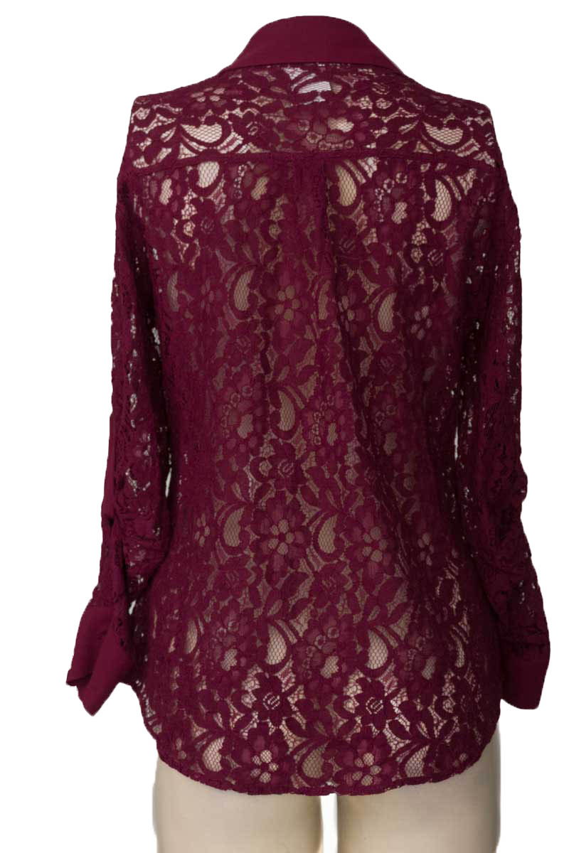 Blusa color Vinotinto - Express