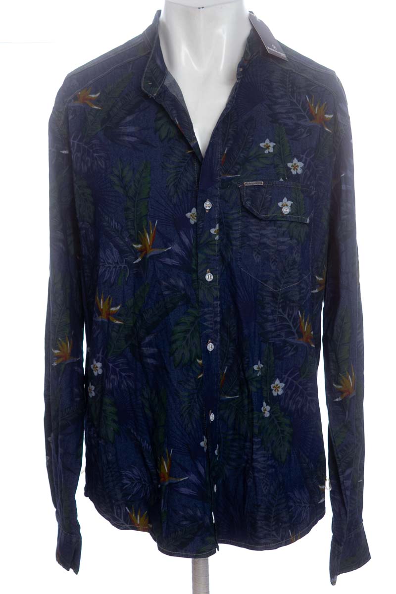 Camisa color Azul - Petrolizado