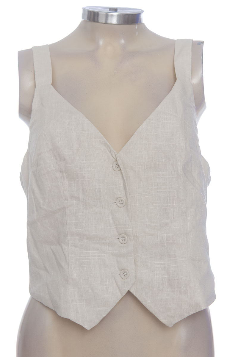 Top / Camiseta color Beige - Divided by H&M