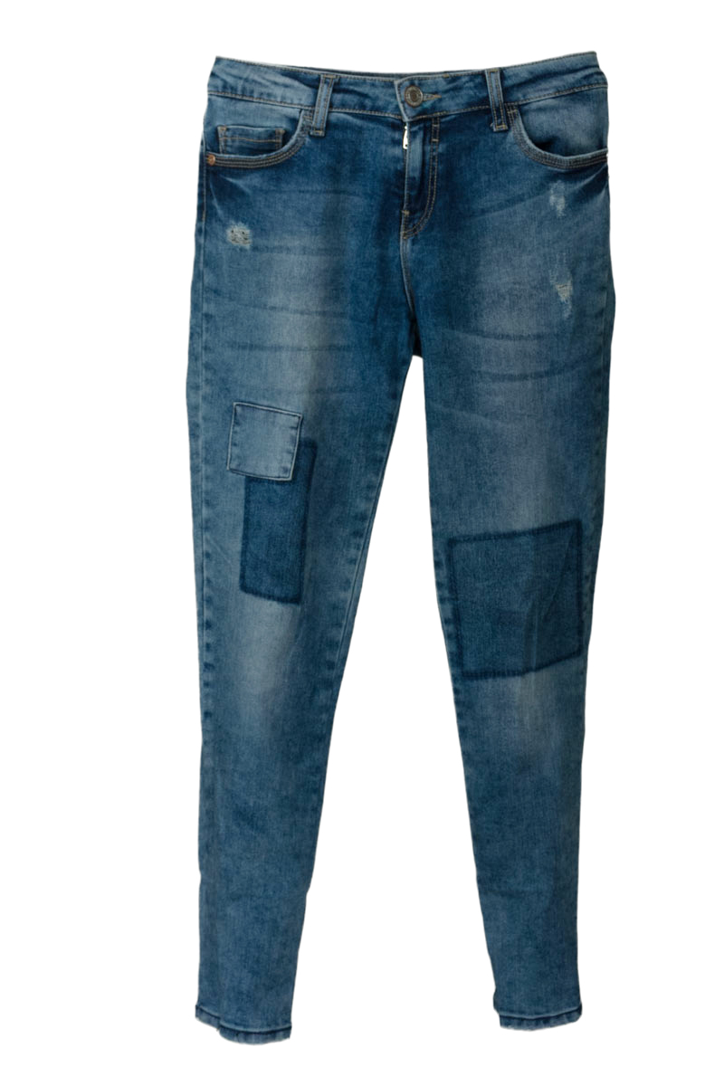 Pantalones color Azul - Stradivarius