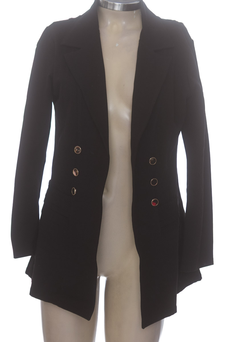 Chaqueta / Abrigo color Negro - Modas Luar