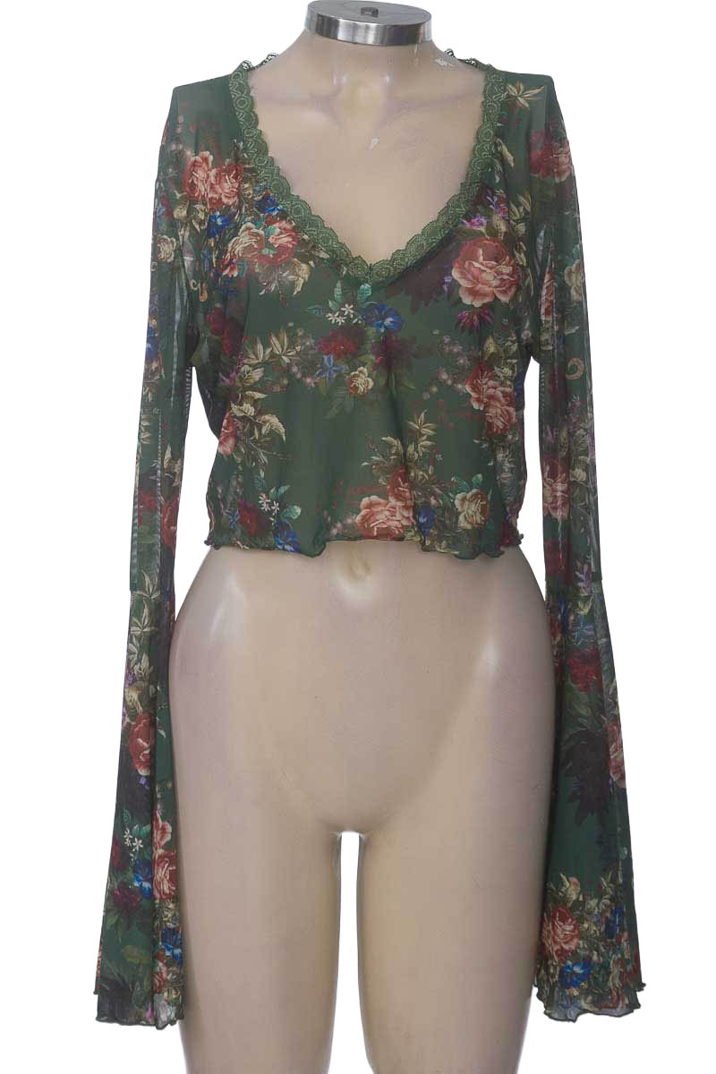 Blusa color Verde - Shein