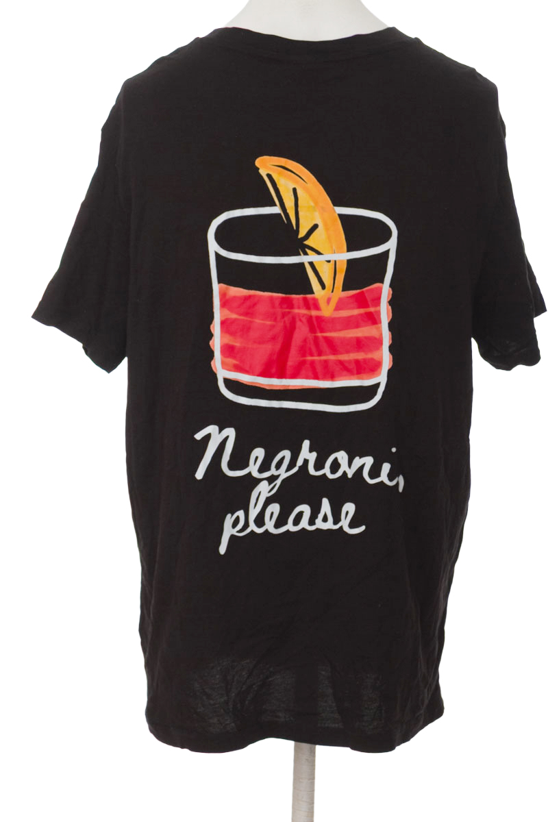 Camiseta color Negro - H&M