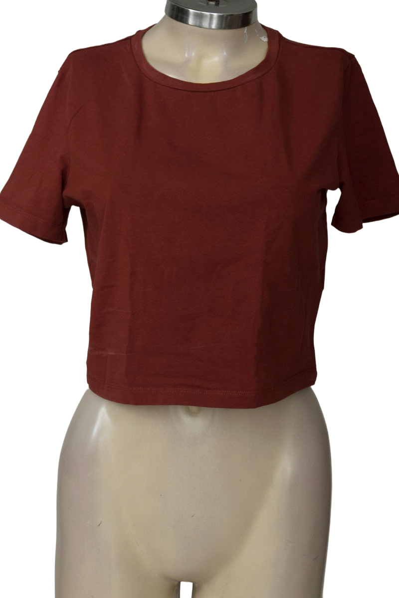 Top / Camiseta color Café - Zara