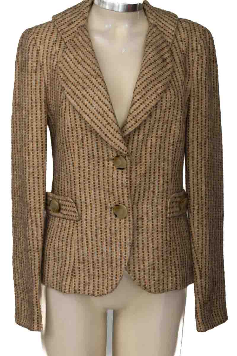 Chaqueta / Abrigo color Beige - Glatty Bogota