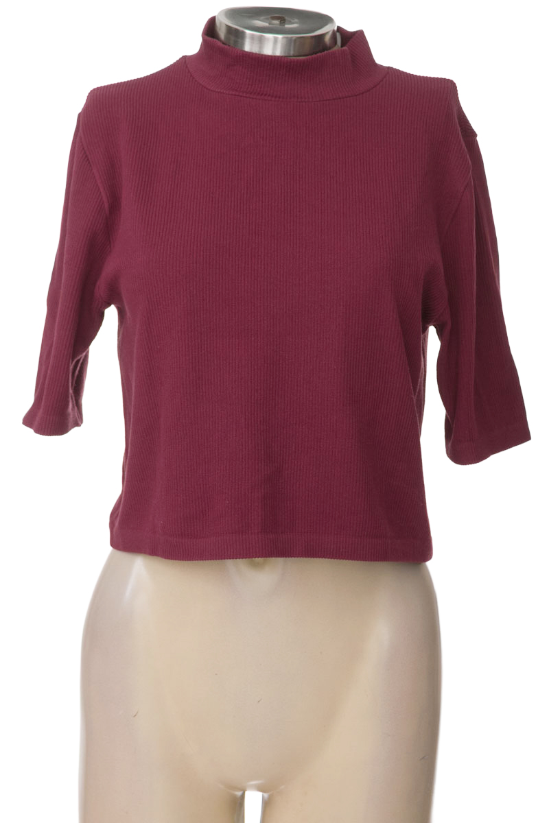 Top / Camiseta color Vinotinto - Lili pink
