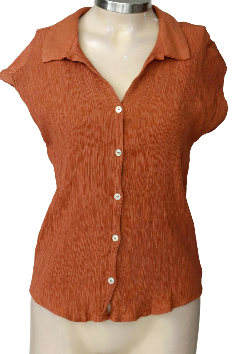 Top / Camiseta color Café - NAF NAF