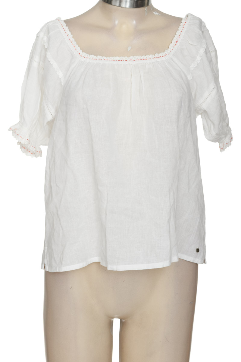 Blusa color Blanco - BROWNIE