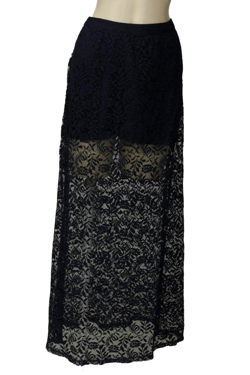 Falda color Azul - Abercrombie
