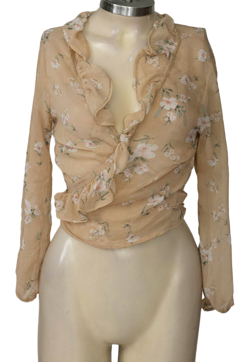 Blusa color Beige - NAVISSI