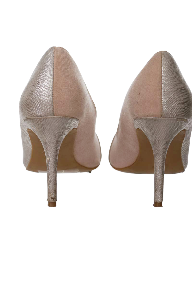 Zapatos color Plateado - Bata