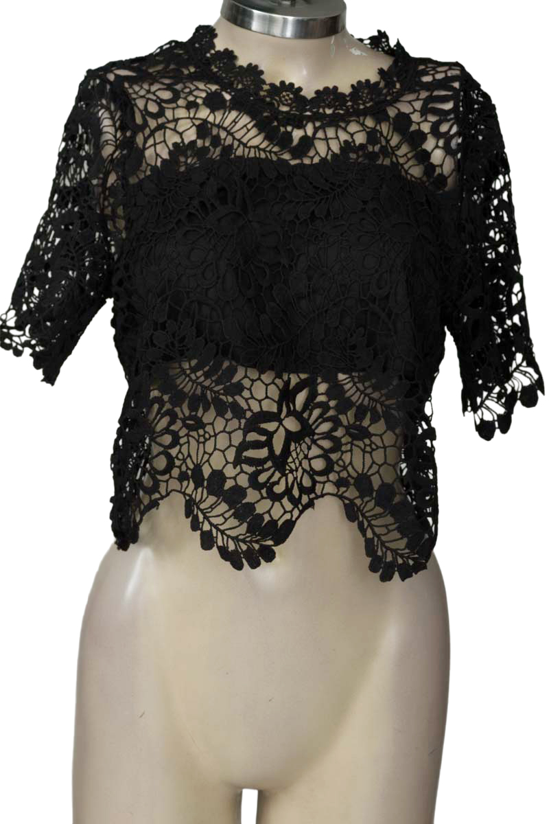 Top / Camiseta color Negro - Follow me 