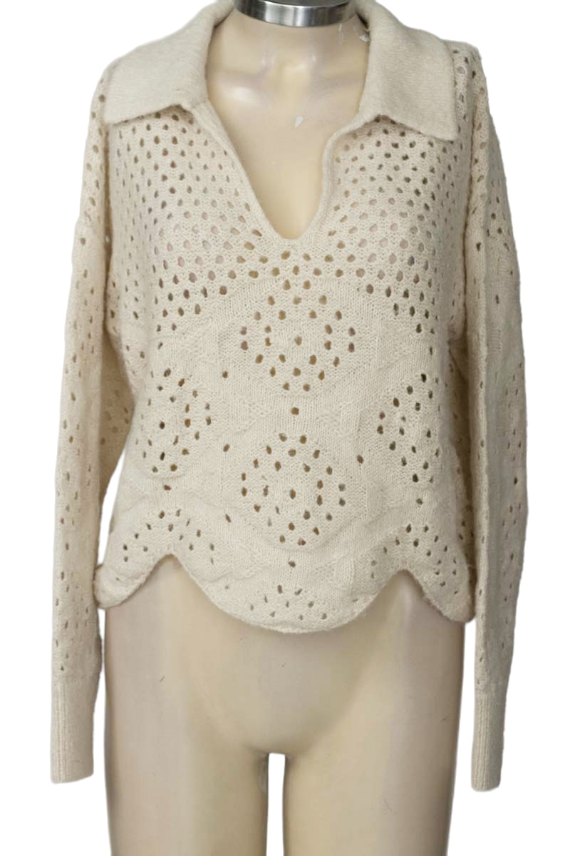 Sweater color Beige - NAF NAF
