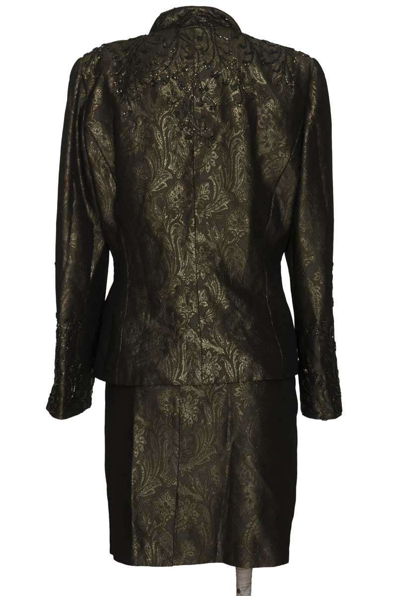 Vestido / Enterizo color Verde - Carmen Marc Valvo