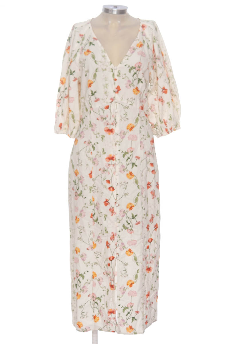 Vestido / Enterizo color Blanco - H&M