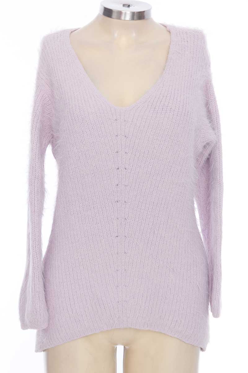 Sweater color Lila Zara Closeando
